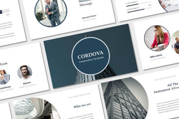 Cordova - Powerpoint Template: Your Blueprint for Stunning Presentations