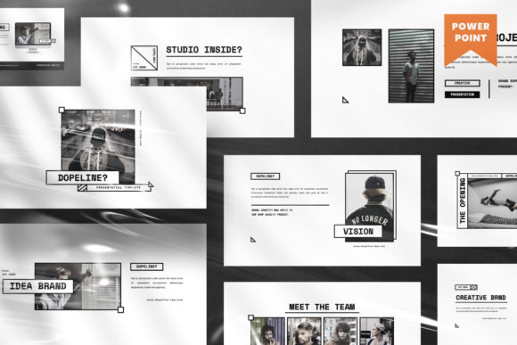 Dopeline Creative Powerpoint: Beyond Slides, A Design Toolkit