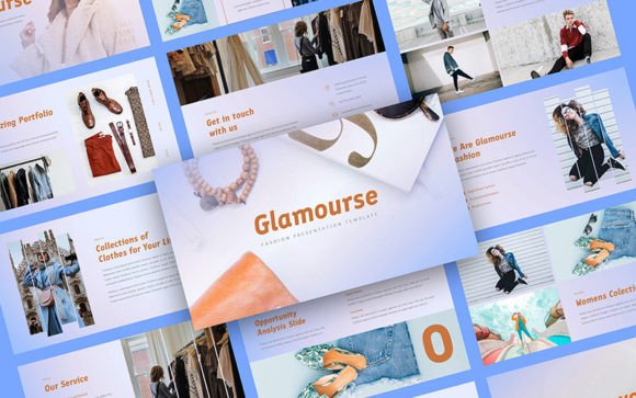 Glamourse: A Versatile Google Slides Template for Modern Fashion