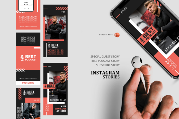 Gym Podcaster Ig Stories and Posts: Elevate Your Brand