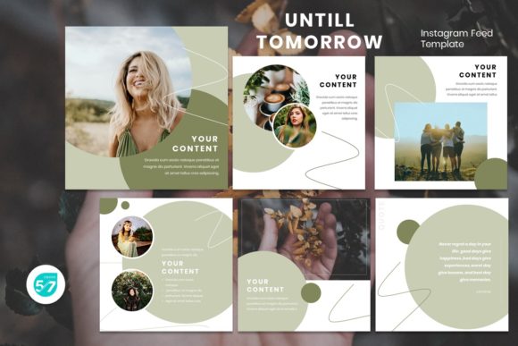 Instagram Feed Template - Until Tomorrow