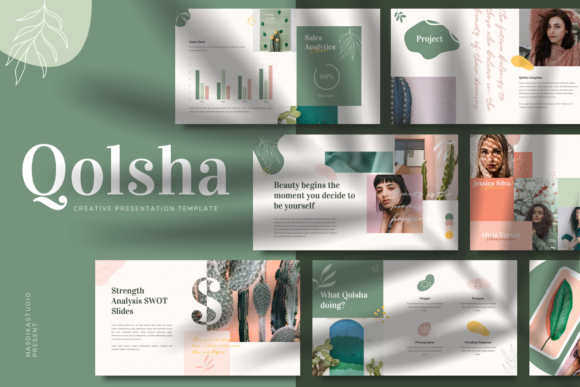 Qolsha - Creative Powerpoint Template: A Design Asset Review