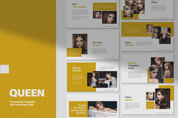 Queen Creative Powerpoint: A Modern Template for Impactful Presentations