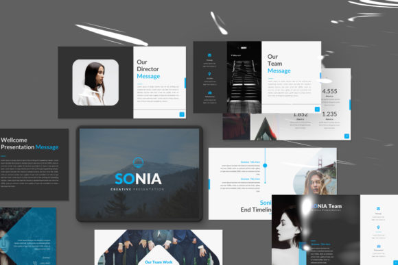 Sonia Creative Powerpoint: A Modern Design Blueprint