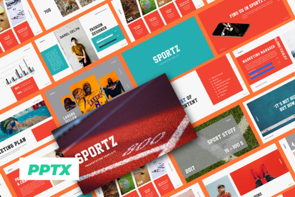 Sportz Creative PowerPoint: A Modern Template for Impactful Presentations