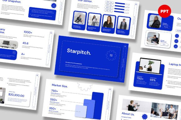 Starpitch Business Presentation: Elevate Your Pitch with Clean Design