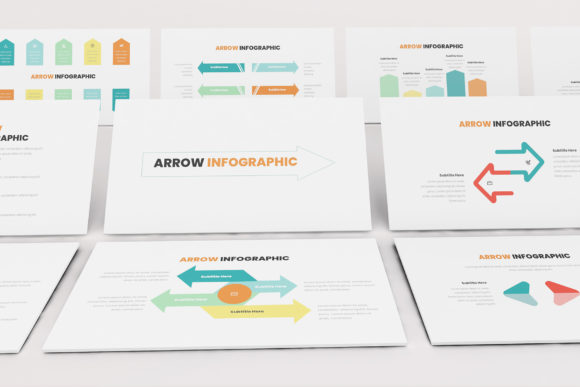 Streamline Your Pitch with Arrow Infographic Powerpoint